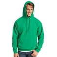 thumbnail image 3 of Hanes Mens ComfortBlend EcoSmart Pullover Hoodie Sweatshirt, 5XL, Heather Navy, 3 of 5