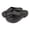 stag126-Black, variant on Cloud Cushioning Split Toe Platform Flip Flops for Women Non- EVA Summer Sandals Light Waterproof Beach Home Slides Brown 7