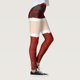 thumbnail image 5 of Gibobby Leggings de Navidad para mujer Pantalones personalizados de Navidad para mujer, mallas de fiesta de muñeco de nieve de Papá Noel, pantalones ajustados para Yoga(Rojo,M), 5 of 5