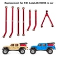 thumbnail image 3 of RC Car High Clearance Chassis Links Sets Aluminum Alloy Rod Replacement for 1/24 Axial AXI00005 RC Car, 3 of 5