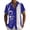 Blue, variant on Telankuip Musical Note Patterns Hawaiian Shirts for Men Summer Short Sleeve Button down Shirts Fashion Beach Vacation Loose Comfort Casual Wear with Pocket Pink XL