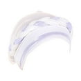 thumbnail image 2 of MSJUHEG Head Scarves for Chemo,Turbans for Women,Hair Scarf,Chemo Headwear for Women,Head Wraps for Women,Braid Hat Muslim Ruffle Cancer Turban Wrap Cap White One Size, 2 of 4