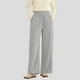thumbnail image 1 of WILLBEST Pantalones Casuales elegantes para Mujer, de Cintura Alta, Holgados, Largos y con Cordón para Mayor Comodidad y Estilo En el Uso Diario y Viajes. Extra Grande, 1 of 3