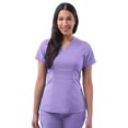 thumbnail image 1 of Adar Pro Blouses Médicales pour Femmes - Blouse Médicale Peplum Ajustée, 1 of 7