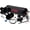 Black Train Horn / Black Compressor / Black Tank, variant on Vixen Horns Train Horn Kit for Trucks/Car/Semi. Complete Onboard System- 200psi Air Compressor, 2.5 Gallon Tank, 4 Trumpets. Super Loud dB. Fits Vehicles like Pickup/Jeep/RV/SUV 12v VXO8325/4114B