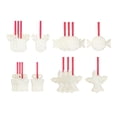 thumbnail image 4 of Kits de punto de cruz de madera para niños con 16 hilos para colgar, decoración DIY Hoja de arce de caramelo, 4 of 9