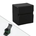 thumbnail image 1 of Premium Trading Card Deck Box Holder Macarena Organizador de Almacenamiento Estuche para álbum coleccionables Pasatiempos negro, 1 of 8