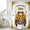 white, variant on Sunflower Truck Shower Curtain, Waterproof Shower Curtains for Bathroom, Summer Botanical Elegant Pastoral Floral Washable Fabric Bathtub Curtain Set Bath Decor with 12 Hooks 48"x72"