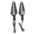 thumbnail image 3 of LED Turn Signal Light, Motorcycle Turn Signal Clear Visibility Bright Light 1 Pair 2 Way  For Motorbike, 3 of 8