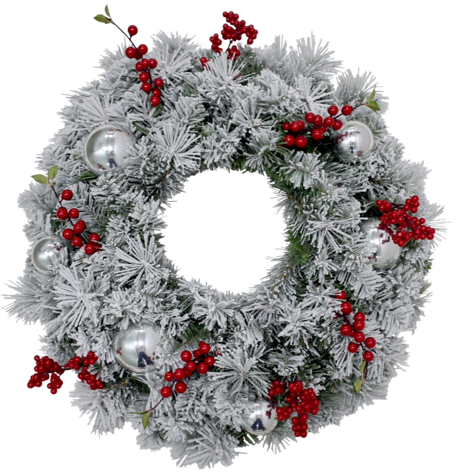 Fraser Hill Farm Tartan Christmas 5-Piece Decorating Kit: Frosted Wreath, Lightly Frosted Tree, Pre-Lit Lantern, Sleigh, and Gift Box