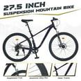 thumbnail image 2 of Ambifirner 27 inch Men Mountain Bike - 8-Speed Gear System & Wanda All-Terrain Tires - 85% Pre-Built Cycling Bike, 2 of 7