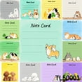 thumbnail image 2 of Adorable Animal - Themed Note Cards for All Occasions (3.54×3.54 Inches),100-Pack with105 Various Emoticon Stickers,Whimsical Fry Adventures on Every Page, 2 of 12