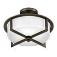 thumbnail image 2 of Hinkley Lighting - Baxley - 15W 3 LED Medium Semi-Flush Mount-10.25 Inches Tall, 2 of 9