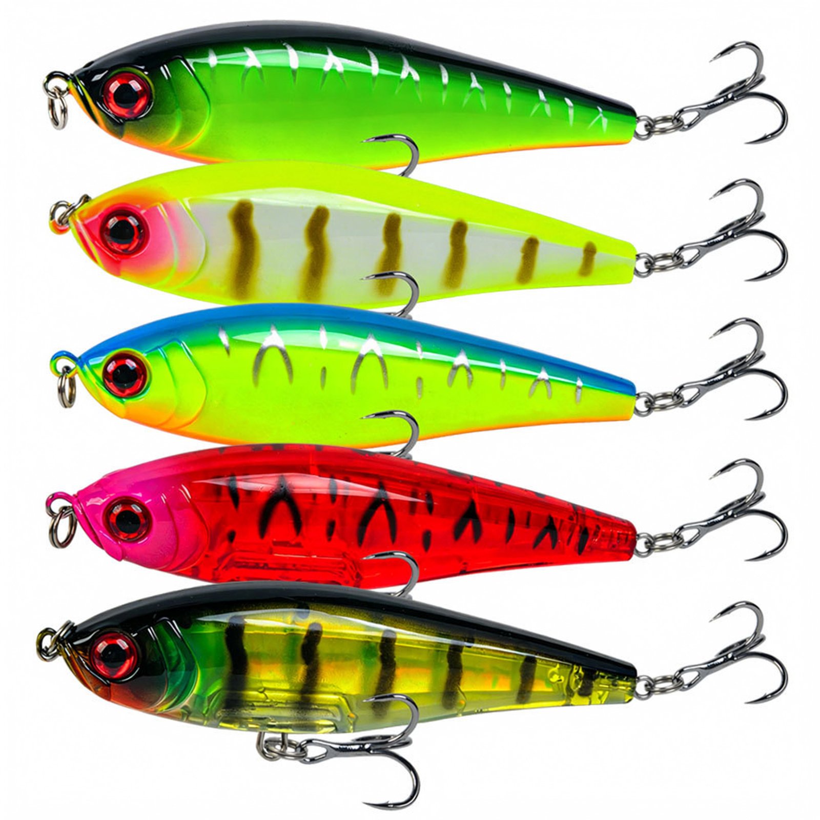 Lipless Sinking VIB Fishing Lure Hard Plastic Bait Long Casting Vibration Design Available in Multiple Colors