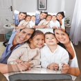 thumbnail image 5 of Customization Of Couple Photos Bedding Set For Printing Duvet Cover Bedding Set For Boys And Girls Hidden Zipper Closure 135*200 Cm, 5 of 5