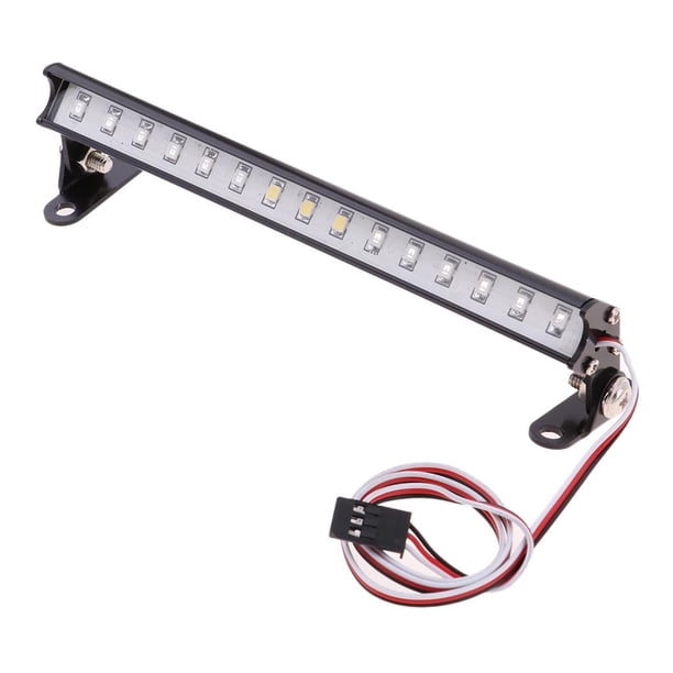 Faro LED De 55mm Para RC Crawler 1/10, Luz De Techo Para Coche RC Con LED Super Brillante, Accesorio De Iluminación Para TRX4 SCX10 90046 90048