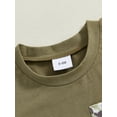 thumbnail image 6 of BemeyourBBs Toddler Baby Boys Camouflage Outfit Infant Baby Boys Summer Clothes Short Sleeve Crew Neck T-shirt with Elastic Waist Camo Shorts Set, 6 of 9
