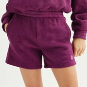 Girls 7-16 Limited Too Cozy Waffle Short Color: Purple Size: LARGE