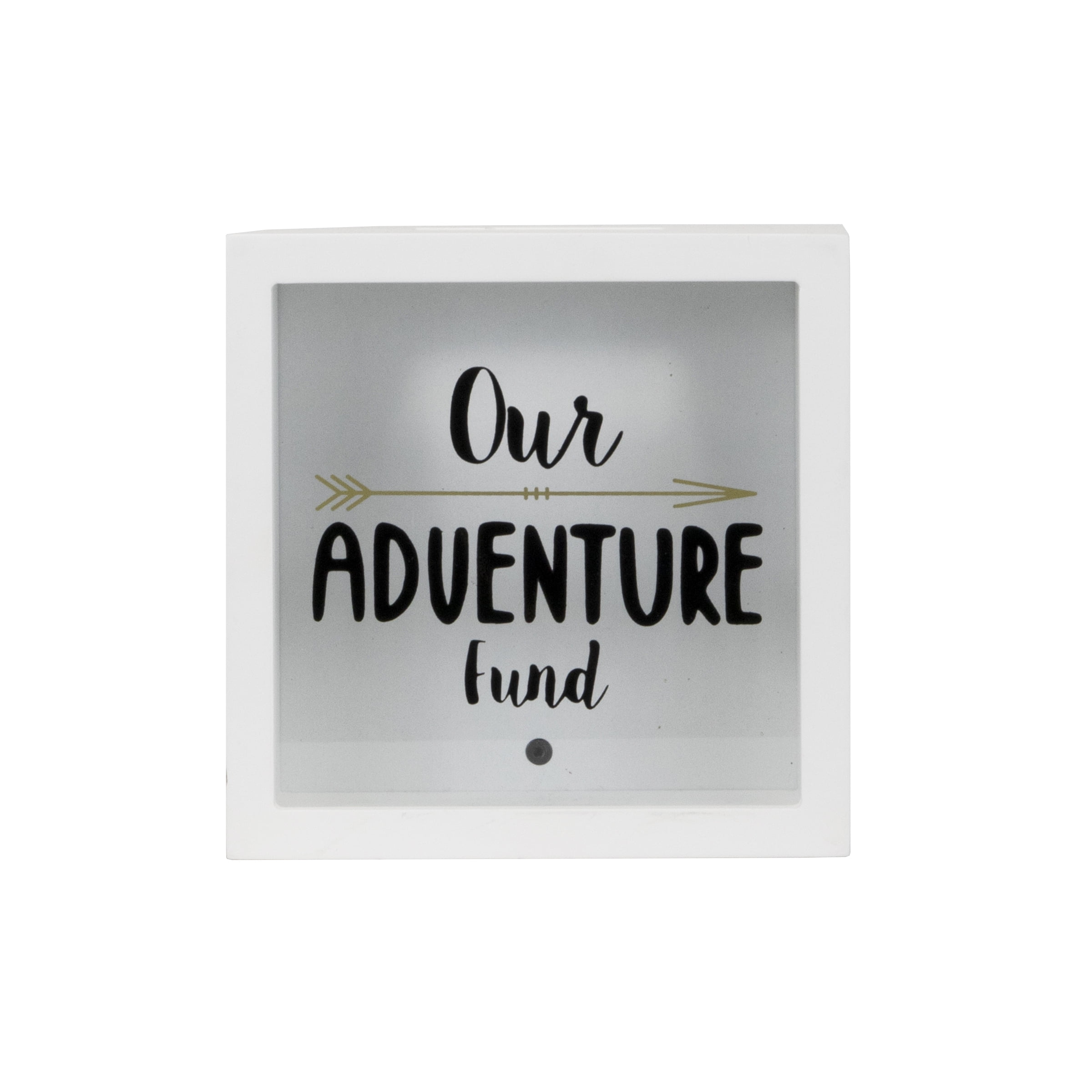 Money Box Piggy Bank Fund For Change Savings Gift Travel Holiday Adventure 