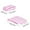 🔥 Pink_Hot#17645, variant on Plush Toilet Lid and Tank Cover Set | Machine Washable Microfiber Bathroom Protector | Fits Round Elongated Oblong Lids | Elastic Easy Install | 2-Piece | Multiple Colors | 43x60cm, 40x43cm