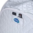 thumbnail image 6 of Durasage Pop-Up Portable Steam Sauna Spa, - 800W Steam Generator, Foldable Tent, Timer Control, Indoor Home Use, Includes Chair & Storage Pocket - silver, 6 of 9