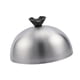 thumbnail image 1 of Tapa para hamburguesas, tapa para rociar, plancha de acero inoxidable, accesorio para parrilla, comida al vapor 20 centímetros, 1 of 9