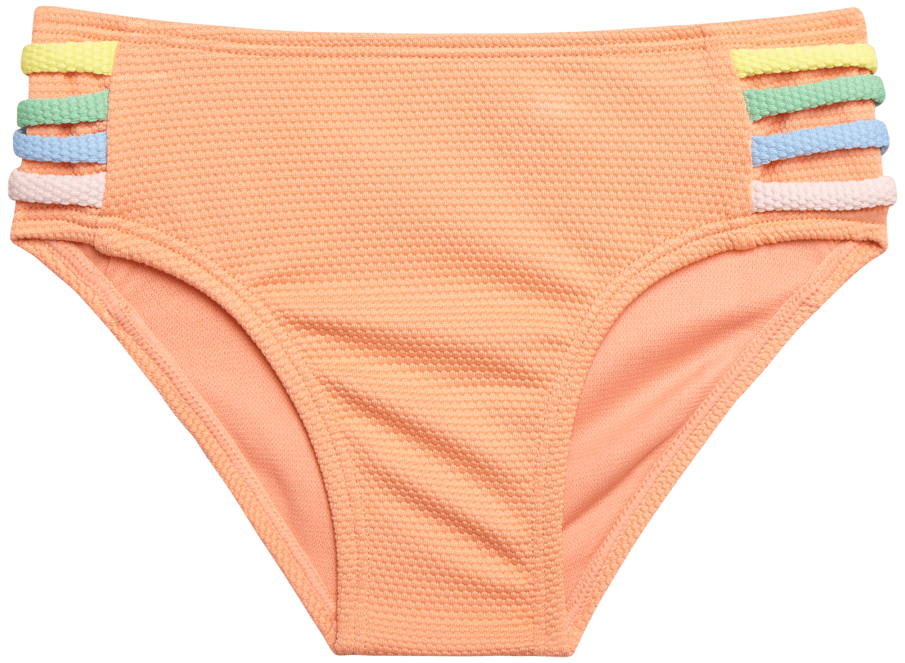 Jessica Simpson Baby and Toddler Girls Three-piece Swimsuit Set includes Shoulder Strap Bikini Top, Long Sleeve Rashguard Top and Swim Bottoms, Size 12M - 5T