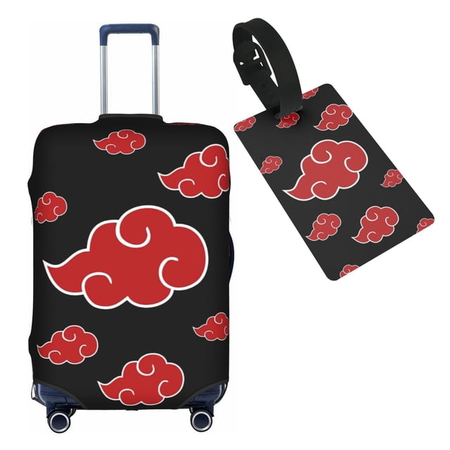 Anime Cartoon Naruto (6) Travel Suitcase Protector Elastic Washable Protective Baggage Covers With Concealed Zipper For 25-28 Inch Suitcase - L