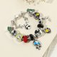 thumbnail image 4 of Disney el pesadilla antes de Navidad DIY esmalte encantos pulsera de cuentas figura de Anime Sally Jack Skellington joyería Punk Rock, 4 of 5