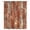 Orange, variant on Brown Abstract Sheer Curtains 96" Long, Vintage Geometric Gradient Oil Painting Modern Light Filering Curtains, Privacy Drapes Simi Floor to Veiling Curtain for Living Room Large Window Treatment