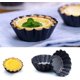 thumbnail image 5 of Plato Para Tartas, Molde Para Tartas, Juego De 8 Moldes Para Tartas, Revestimiento Antiadherente, Molde Para Quiche Para Tartas, Pasteles, Pudines, Flan (Negro, Ø 6,5 Cm), 5 of 5