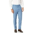 thumbnail image 4 of Adam Baker by West End Men's 910930 2-Piece Slim Fit End On End Suit- Powder Blue - 40R, 4 of 5