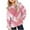 Pink, variant on Boy's Oversized Hoodies Valentine Sweatshirts for Girls Cute Print Hoodies Kids Long Sleeve Fall Spring Pullover Tops Heavy Sweatshirts for Girl 5-6Y
