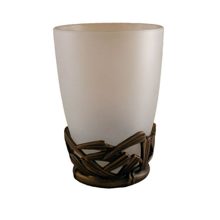 Bamboo Vanity Top Tumbler - Bamboo Vanity Top Tumbler (Antique Bronze)