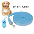 thumbnail image 1 of CNKOO 2 Pieces Of Dog Leash Portable Dog Poo Bag  15ft/20ft/30ft Outdoor Dog Leash  Outdoor Dog Training Leash  Tracking Leash Extended Dog Training Leash  Dog Free Play, 1 of 7
