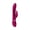 Pink, variant on VIVE SORA Rechargeable Silicone G-Spot Rabbit Vibrator with Up & Down Stimulating Rings Purple