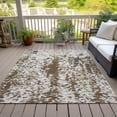 thumbnail image 6 of Addison Rugs Chantille Indoor/Outdoor Transitional Abstract Brown Washable Rectangle Rug, 8' x 10', 6 of 6