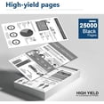 thumbnail image 4 of 2 Pack WT-860 (1902LC0UN0) Waste Toner Box Replacement for Kyocera FS-C8650DN TASKalfa 3050ci 3500i 3501i Printers, 4 of 5