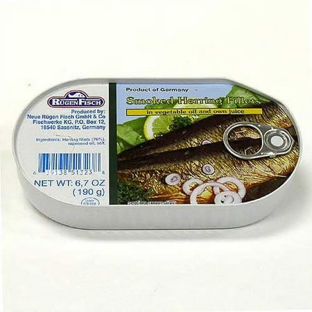 RUGEN FISCH, SMOKED HERRING FILLETS