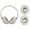 Light White, variant on Silicone Earpads Cover for Beats Studio Pro, Ear Pads Dustproof Sleeve Protector Headphones Over-Ear Protective Cover, Anti-Scratch Washable Earpad Case for Beats Studio Pro
