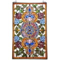 thumbnail image 2 of CHLOE Eureka Sonara Tiffany-glass Victorian Window Panel 20x32, 2 of 2