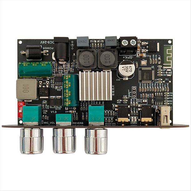 Placa Amplificadora de Potencia Bluetooth -1001UM, Estéreo, 100 W, Bluetooth 5.0, Módulo Amplificador de Audio Digital.