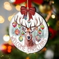 thumbnail image 2 of Welcome Christmas Wooden Ornaments by G. Debrekht Christmas Decor - 933118, 2 of 8