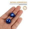 thumbnail image 2 of Kudiqi Motorcycle Mirror Hole Plugs - Blue (2pcs), 2 of 5