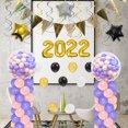 thumbnail image 2 of CIMAXIC Fête 1 Ensemble de Kit de Support de Ballons Fête Hauteur Réglable Kit de Colonne de Ballons Déco de Fête,9.84"X9.84"X3.15 Pouces, 2 of 5