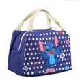 thumbnail image 4 of Bolsa de almuerzo dibujos animados Disney Stitch fiambrera lona impermeable gruesa niños Niñas ZHIPENG, 4 of 5