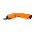 thumbnail image 2 of Tijeras inalámbricas - Energía eléctrica con cuchillas para coser, manualidades, tela, papel, cartón, 2 cuchillas - Naranja Macarena Tijeras eléctricas, 2 of 8