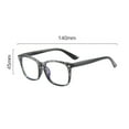 thumbnail image 3 of Blue Light Blocking Glasses Unisex Stylish Square Blue Light Filter Eyeglasses Eyeglasses Clear Lens Blue Light Filter Lens Eyewear, 3 of 6