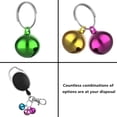 thumbnail image 3 of 24 Uds. De cascabeles para Collar de perro y gato, dijes para Collar de cascabeles para gato con llaveros, cascabeles coloridos para mascotas, colgante de campana ruidosa para gatito y cacho, 3 of 5