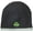 Black, variant on Green Shamrock Patch Performance Beanie Hat - Black